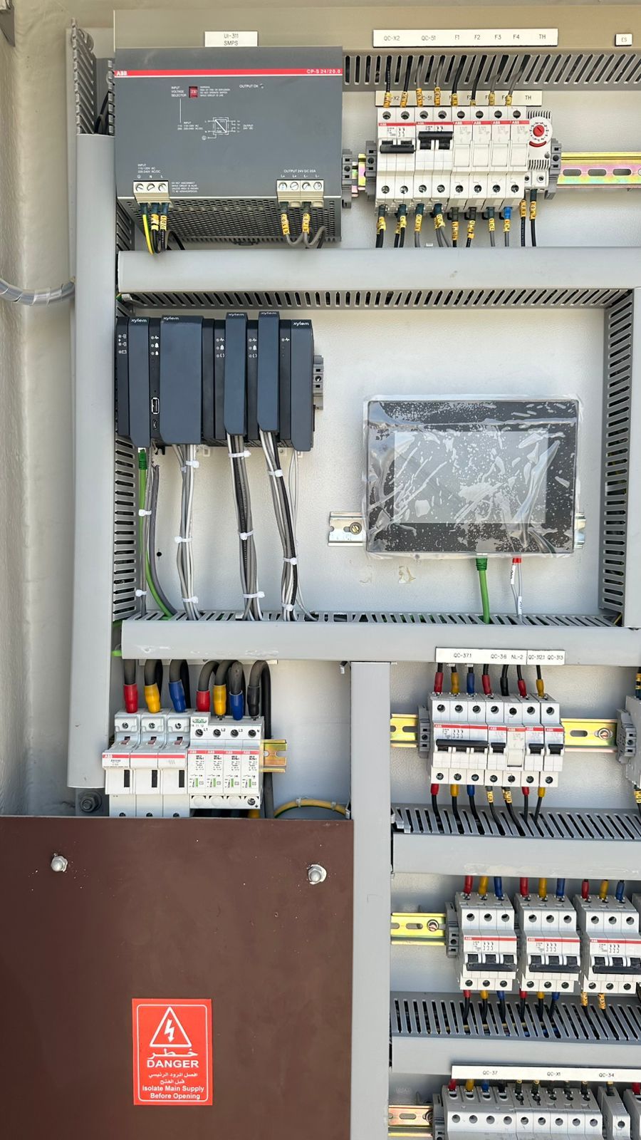 RTU Panel — ABB PLC, HMI & Protection